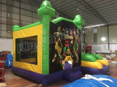 China Castelo Bouncy inflável de Tartaruga Ninja para crianças à venda