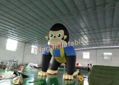 Chine Singe gonflable d'événement élevé du géant 6m/bande dessinée animale gonflable pour la publicité à vendre