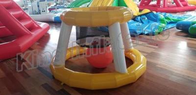 China Funny Airtight Floating Basketball Game Inflatable Water Toys For Amusement Park for sale