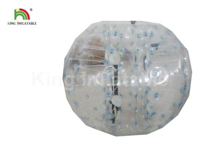 China 0.8mm Inflatable Clear PVC Human Bumper Bubble Ball / Human Hamster Ball for sale