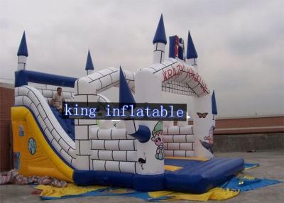 China Inflatable Park Slide Bouncer White Castle Kids  Bouncy House Slide for sale