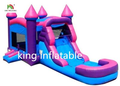China Girl Big Infltable Bounce House Dry Slide With CE Blower 5mL*4mW*3mH for sale