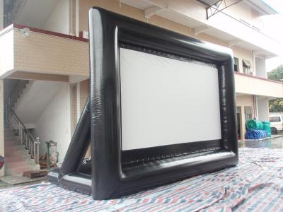 China Outdoor Inflatable Movie Screen 0.55mm PVC Tarpaulin Movie Screen for sale