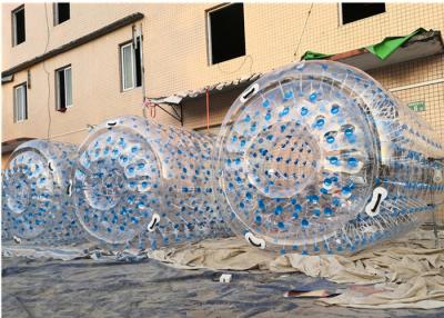China bola humana inflável do hamster do tamanho da bola de rolo da água de 2.4m com rede de segurança à venda