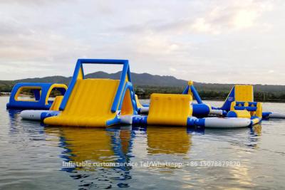 Chine parc aquatique gonflable de flottement extérieur fait sur commande de sports d'aqua de géant à vendre à vendre