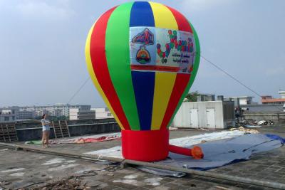 China Custom Rainbow Giant Inflatable Advertising Balloons For Promotion Events for sale