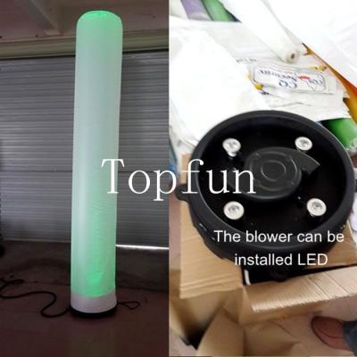 中国 昇進でき事のための LED ライトが付いている緑の膨脹可能な照明ヘリウムの気球 販売のため