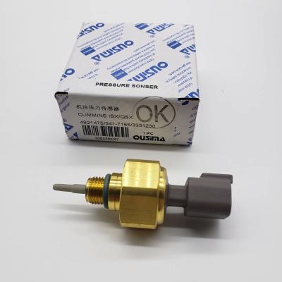 中国 OUSIMSA Oil Pressure Temperature Sensor Switch For Cummins ISX QSX Engines 4921475 341-7185 3331230 Temperature Sensor 販売のため