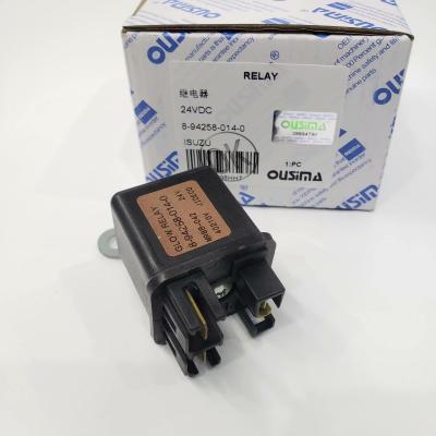 China OUSIMA Glow Plug Relay 8-94258-014-0  8942580140 For Hitachi Excavator ISUZU for sale