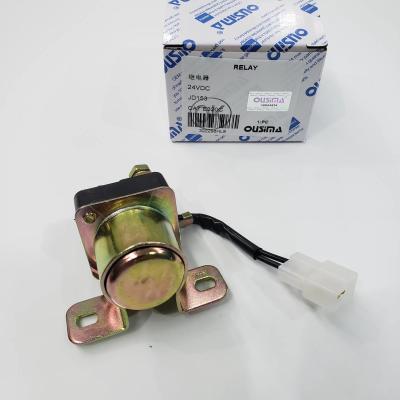 China JD153 Motor Start Relay , 24 Volt Timer Relay For  E320C Excavator for sale