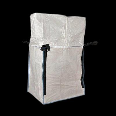 China ISO9001 PP 500KG Anti Static Jumbo Bags 200g/M2 Flat Bottom Type for sale