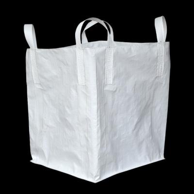 China 220gsm Bulk Freight Cross Corner Big Bag Retractable Disposable Anti Ultraviolet for sale