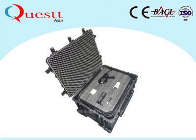 China Tipo da mala de viagem da máquina da remoção de oxidação do laser da comparação refrigerar de ar à venda