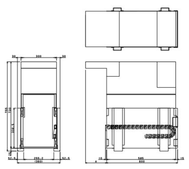 Fujitsu G610 Dimensions