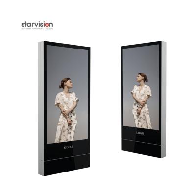China Aluminium 3mm Pixel Pitch LED Digital Totem Display For Mall Advertising for sale