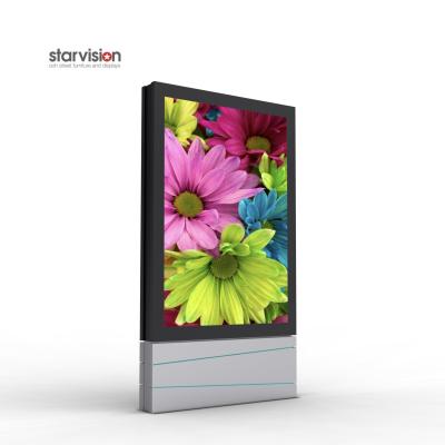 China P3 Outdoor LED Totem 2 Square Meters Advertising Display For City Center for sale