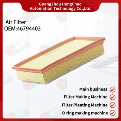 China Fabricación de filtros de aire para automóviles OEM 46794403 Fabricación de equipos para filtros de aire para automóviles en venta