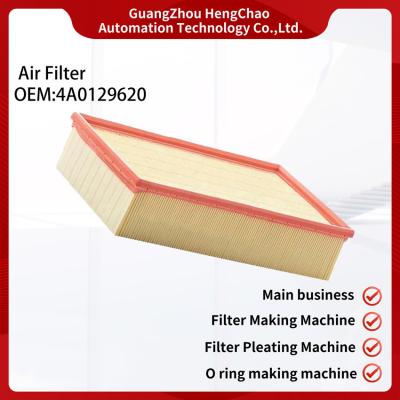 China OEM 4A0129620 Filtro de ar Máquinas de fabricação de filtros de ar automotivos Produção à venda