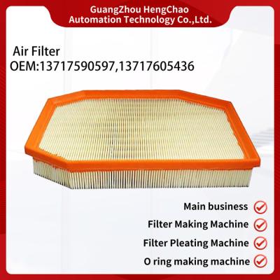 China Filtro de aire de automóvil conveniente y eficiente OEM 13717590597,13717605436 con fácil instalación en venta