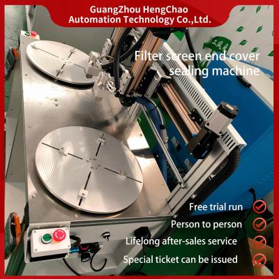 China Best Capacity Filter Cartridge Making Machine Rotary Glue Scraper For Smooth Operation à venda