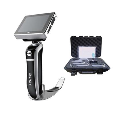China 2022 2 Million Pixel 8G Rechargeable Handheld Video Laryngoscope With 3 Disposable Blades for sale