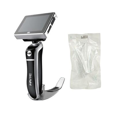 China 2 Million Pixel Rechargeable Portable All-in-one Video Laryngoscope With 3 Disposable Blades for sale