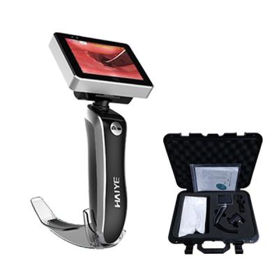 China 2022 CE Certificated 2 Million Pixel Rechargeable Handheld Video Laryngoscope With 3 Disposable Blades for sale