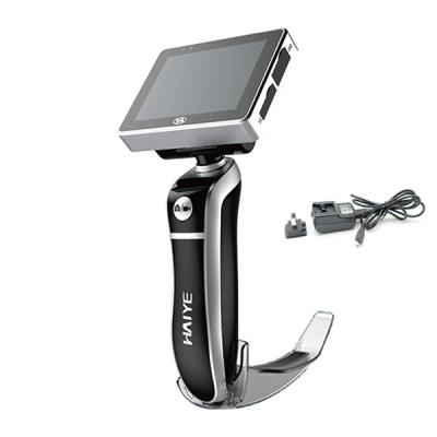 China 2022 2 Million Pixel All-in-one Rechargeable Handheld Video Laryngoscope With 3 Disposable Blades for sale