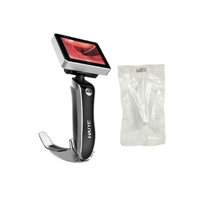 China 2022 CE Certificated 8GB 3-inch 2 Million Pixel Surgical Disposable Blade Anesthesia Video Laryngoscope for sale