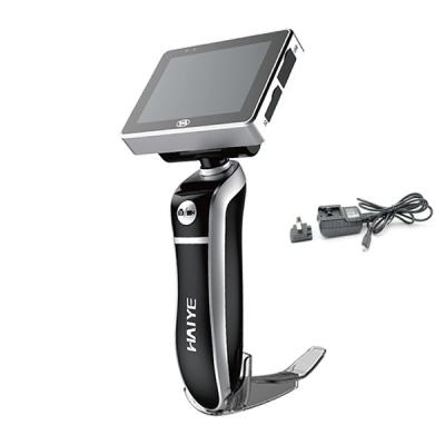 China 3 Inch HD Screen Portable Disposable Blades All-in-one Video Laryngoscope For Simulation practice for sale