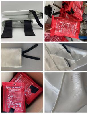 China Fire Blanket for Home and Kitchen, Fiberglass Welding Fire Blanket Fire Curtain Heat Insulation Material en venta