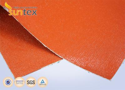 China Heat Insulation Silicone Fiberglass Cloth High Temperature High Silica Cloth for sale