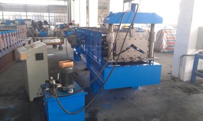 China Hydraulic Metal Roofing Machines , Gutter Making Machine Wall Board Structure for sale