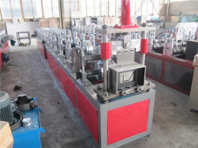 China Customized Gutter Roll Forming Machine Guide Pillar G550 Material for sale