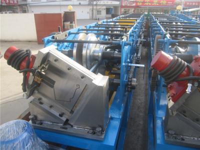 China Thin Type G550 Material Gutter Forming Machine 1.2 Inch Singel Chain 5.5KW for sale