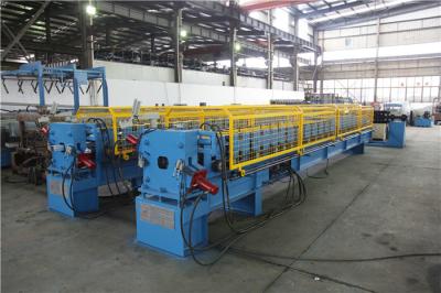 China Square Downspout Roll Forming Machine Single Chain Drive 406mm Width for sale