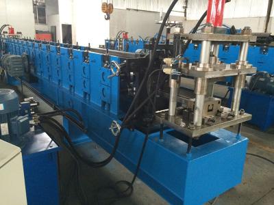 China 2mm Thickness Rack Roll Forming Machine c Size Pre Punching System for sale
