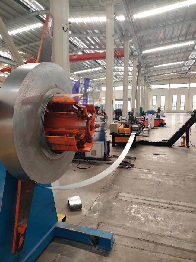 Industrial Roll Forming Machine Operation