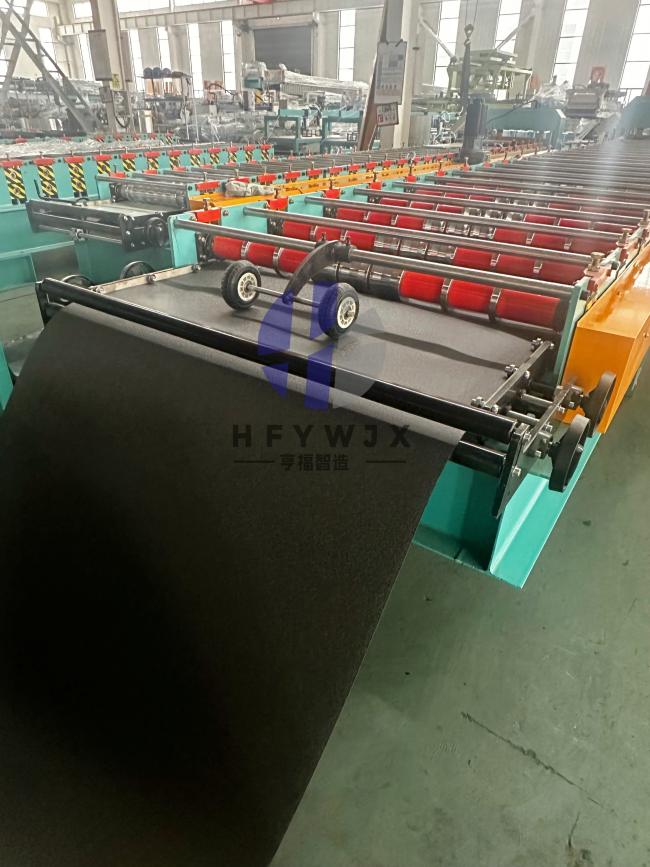 C21 roll forming machine production demonstration