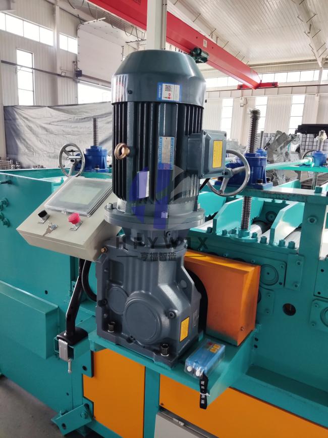 Full view of stainless steel coil leveling machine
