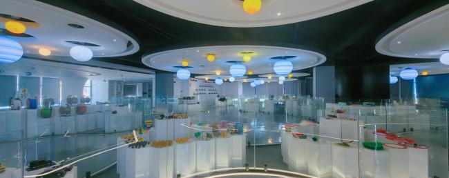 Large exhibition area