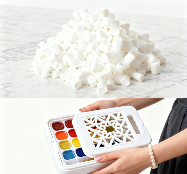 Leak-Proof Easy-Clean Soft-Touch for Daily Painting Pigment Box Manufacturing TPE Granule 0
