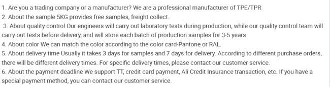 Durable Flexible Gentle-Grip Odor-Free Molding-Friendly for High-Performance Mouse Wheel Production TPE Granule 13