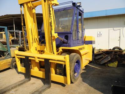 China Used KOMATSU FD100 10T Forklift for sale At lowest price original japan for sale