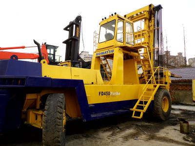 China USED KOMATSU FD450 45T FORKLIFT FOR SALE for sale