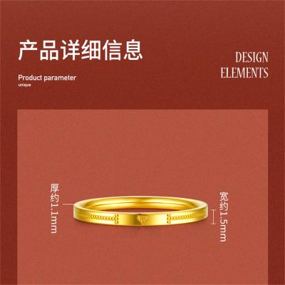 China Delicate 18K Gold Rings For Women And Girls for sale