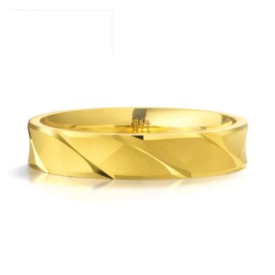 China Chic Plain Gold Rings For Women for sale