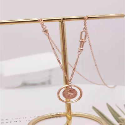 China Captivating 18kt Yellow Gold Pendant Necklace for sale