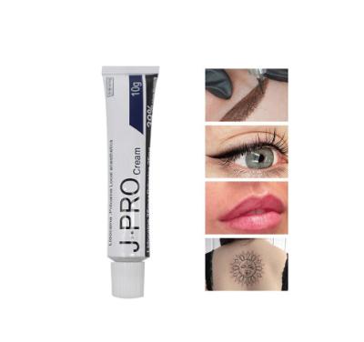 China J-PRO Permanent Makeup Numbing Gel ODM Numbing Cream For Eyeliner Tattoo en venta