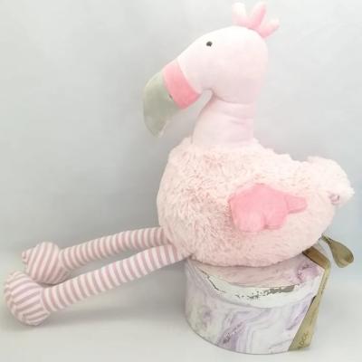 China Popular Gifts Cartoon Plush Toy Soft Doll Kawaii Flamingo Plush Toy for sale
